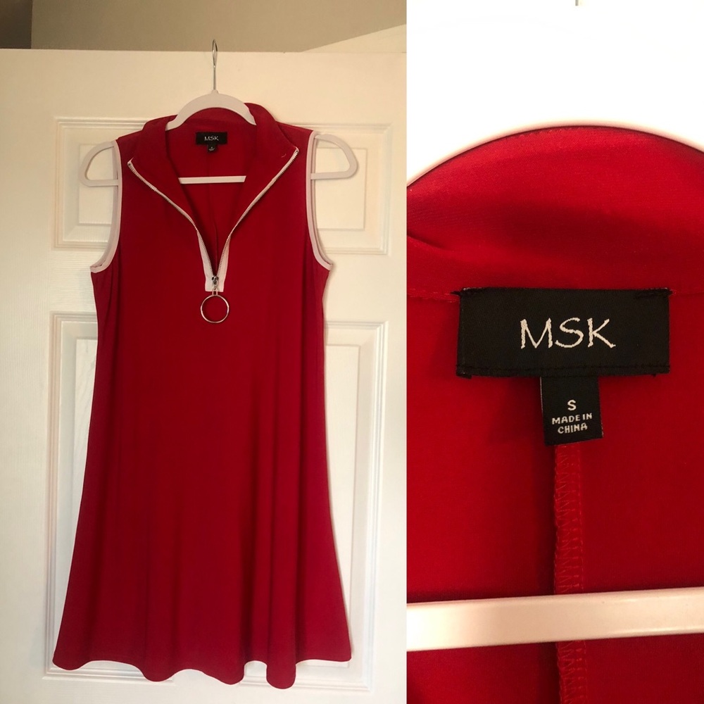 Red dress